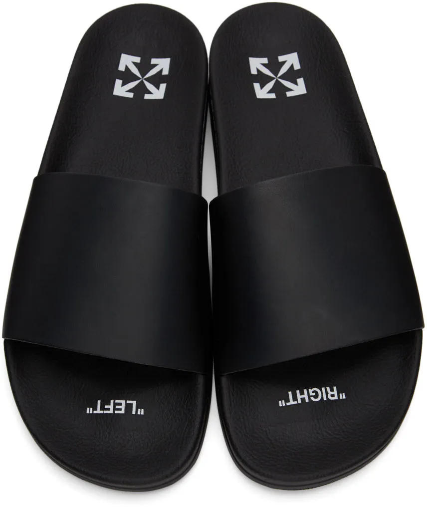 Off-White Logo Printed Industrial Slides
