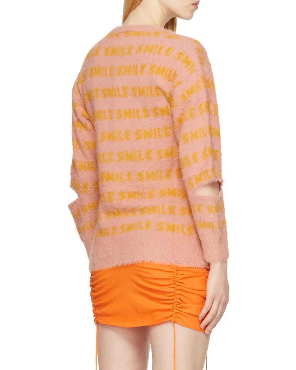 Fluffy Words Long-Sleeved Jumper