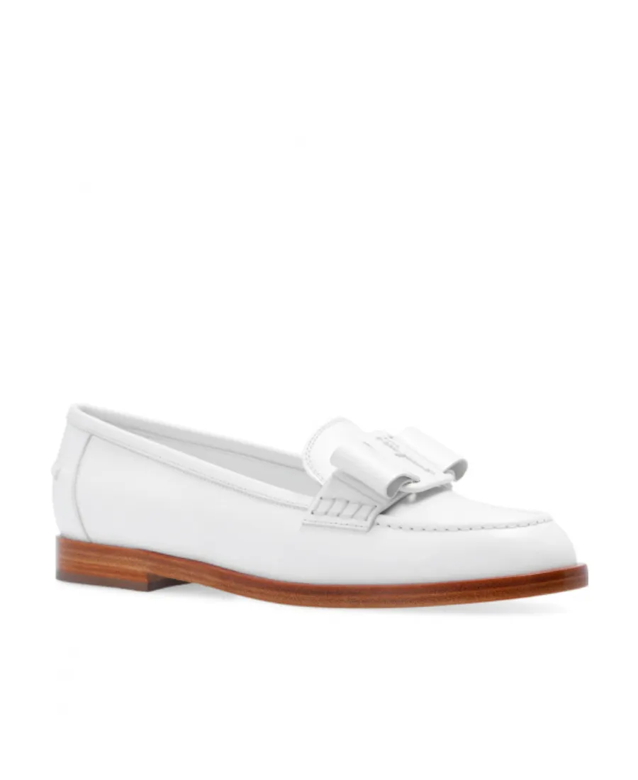 Bow Logo Mokasin Shoes