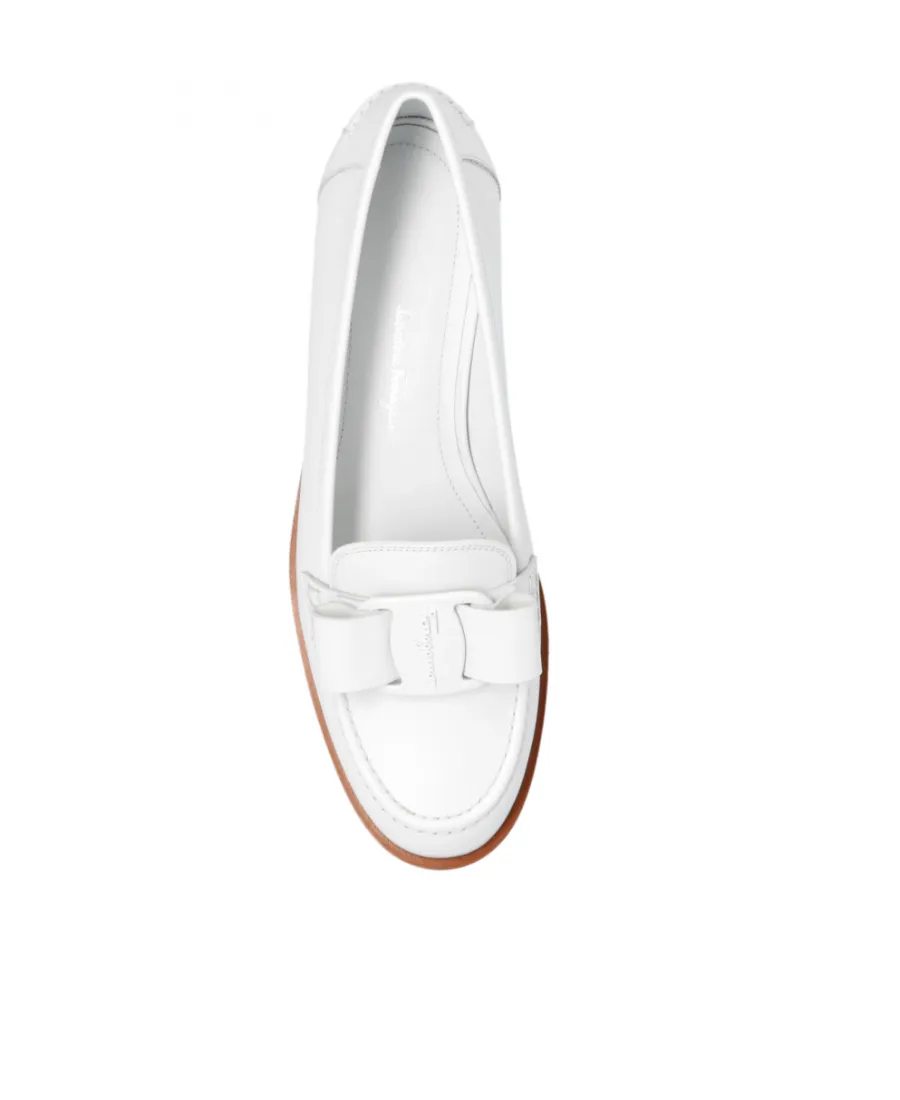 Bow Logo Mokasin Shoes