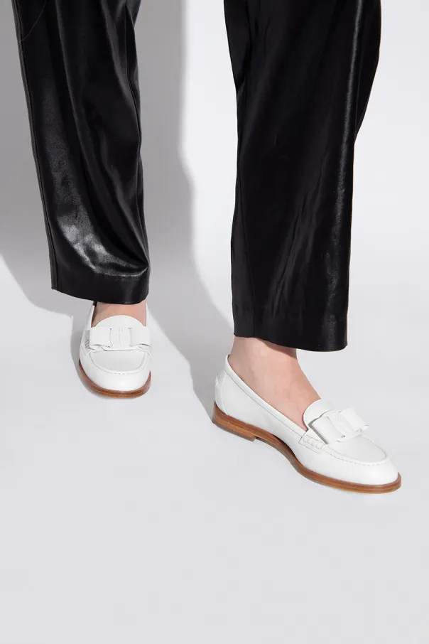 Bow Logo Mokasin Shoes