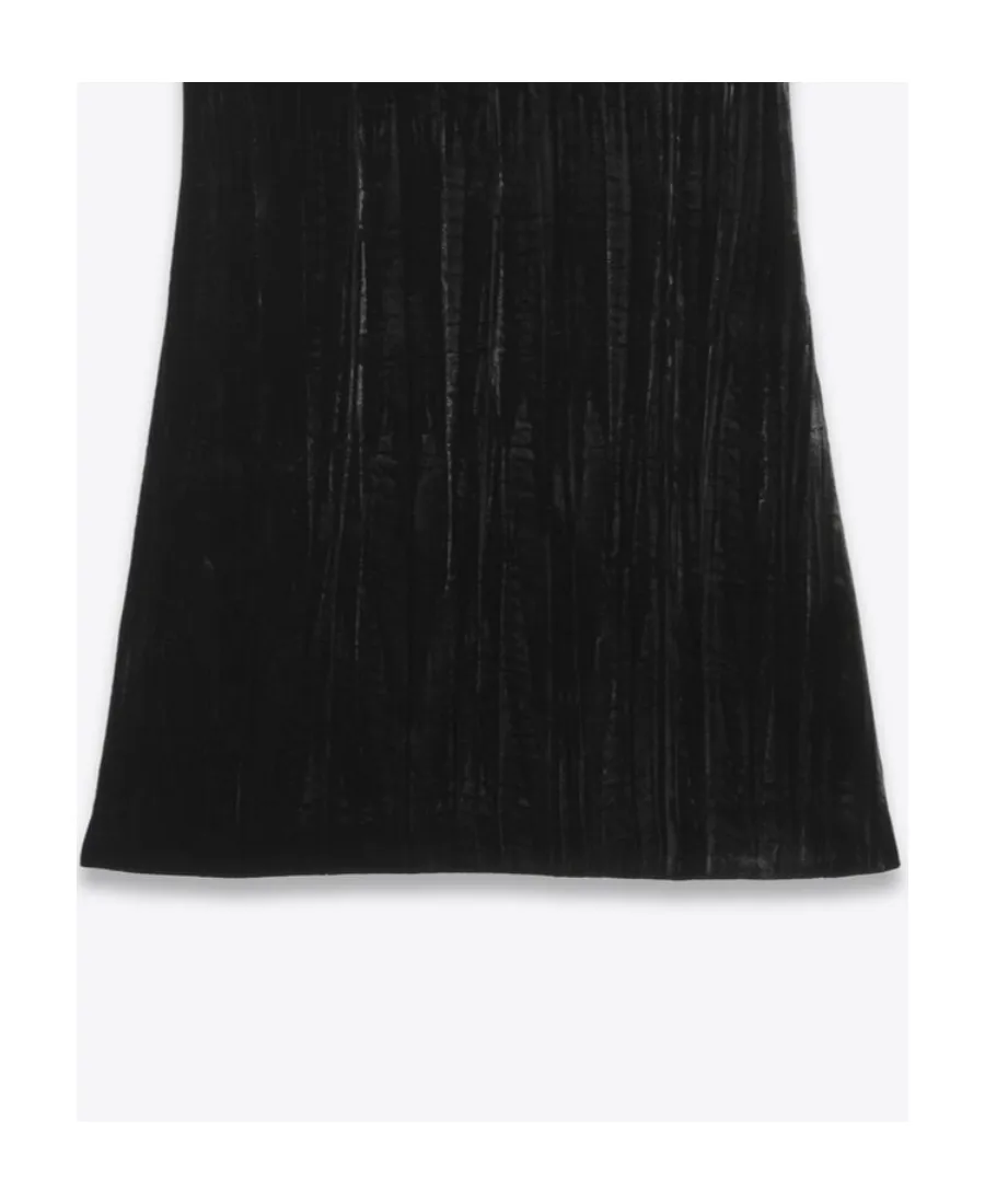Saint Laurent Low Back Sleeveless Mini Dress