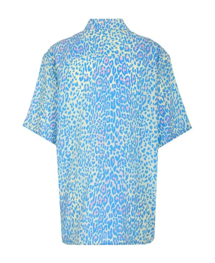 Stella Mccartney Allover Printed Short-Sleeved Shirt