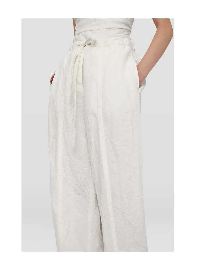 Jil Sander Wide-Leg Drawstring Trousers