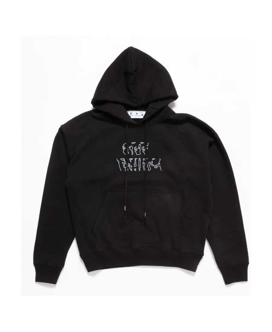 Arrows-Logo Drawstring Hoodie