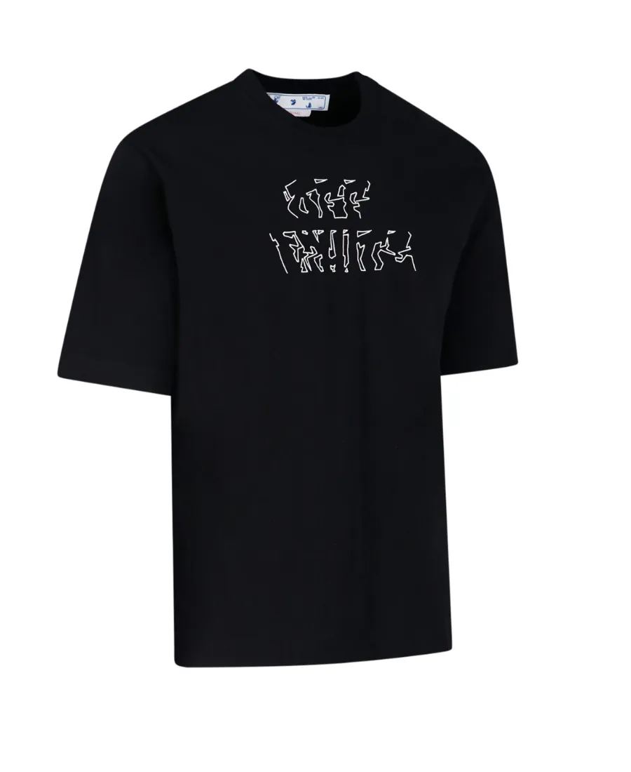 Arrow-Print Cotton T-Shirt