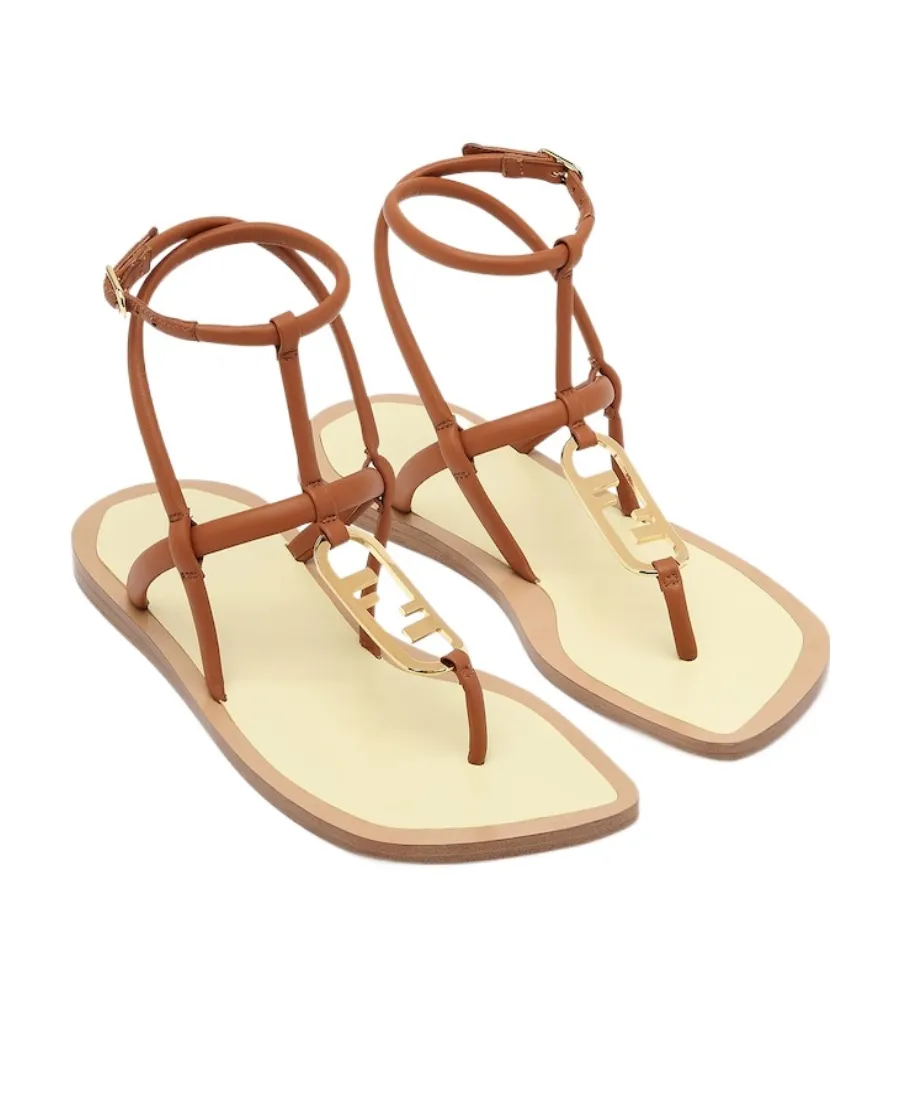 Fendi O’Lock Thong Sandals