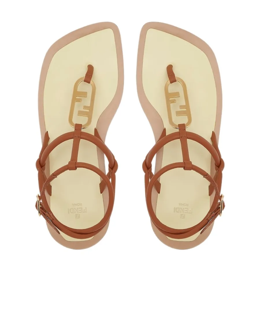 Fendi O’Lock Thong Sandals