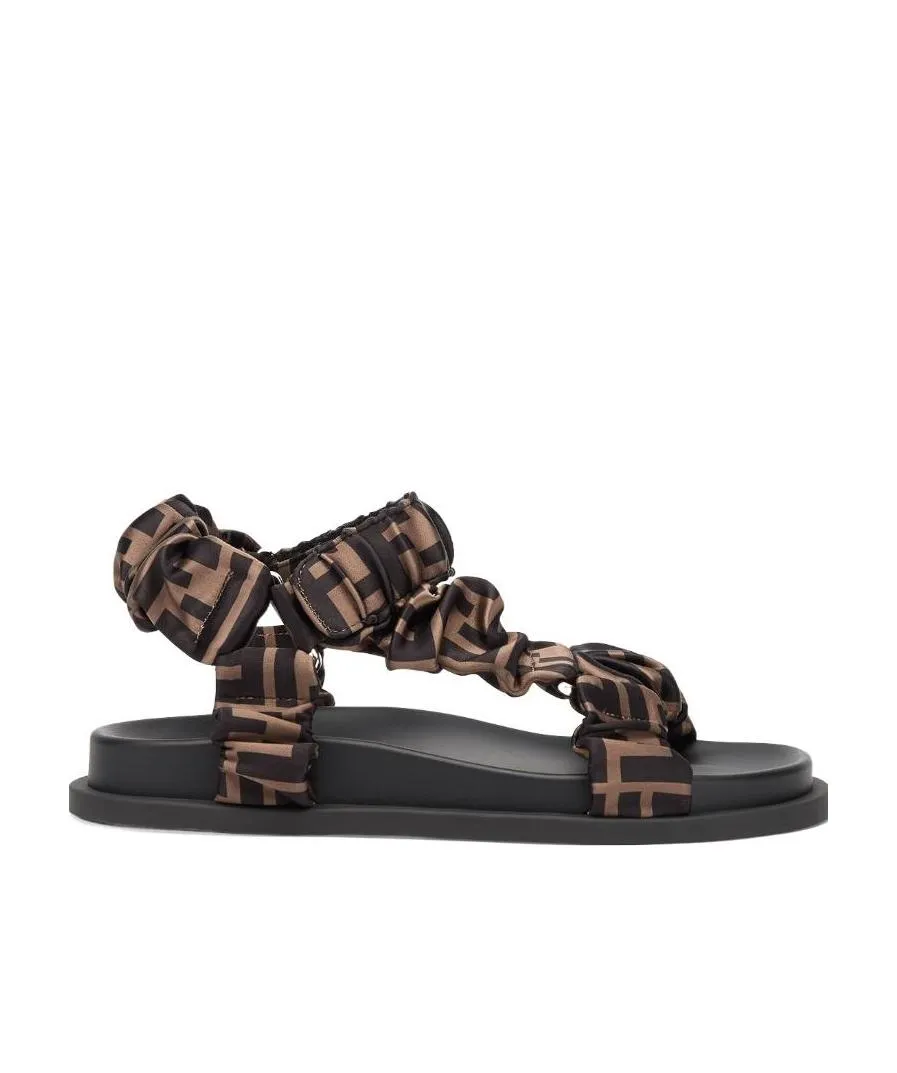 Fendi Feel Ff Motif Sandals