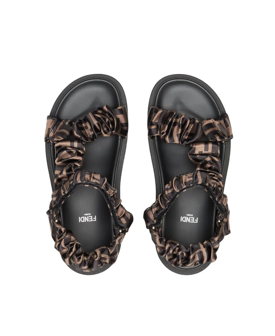 Fendi Feel Ff Motif Sandals