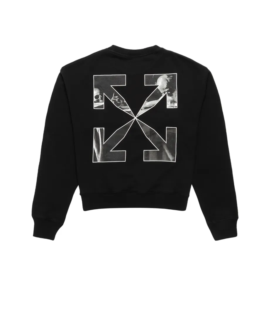 Off-White Caravagio Arrow Over Crewneck Sweatshirt