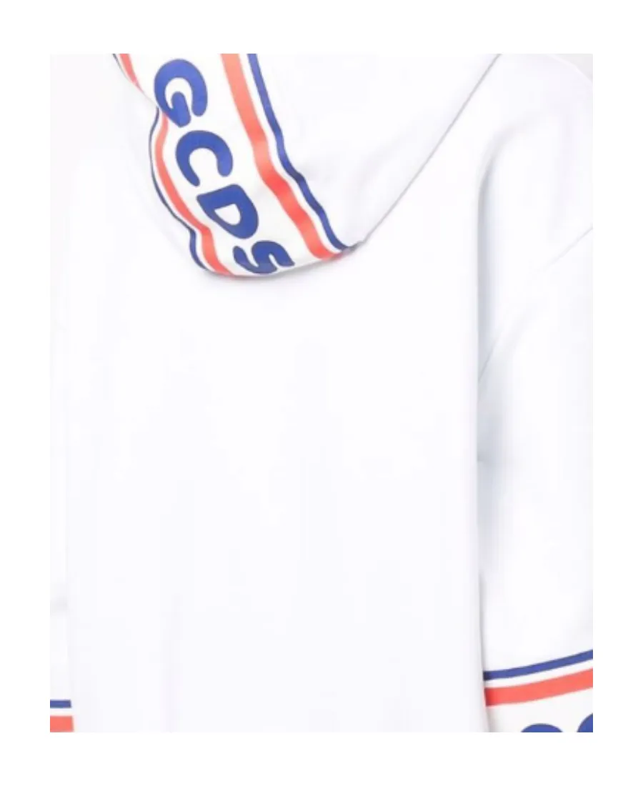 Gcds Logo Tape Printed Hoodie