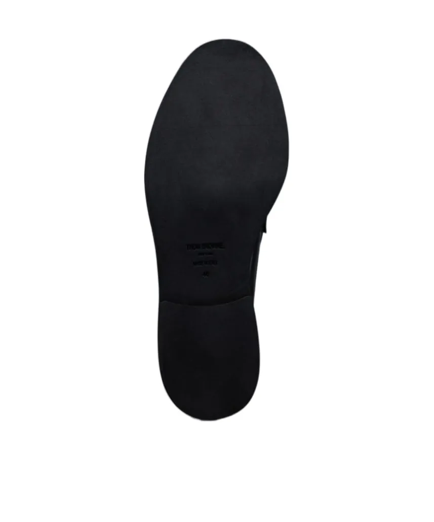 Thom Browne Round Toe Slip-On Loafers