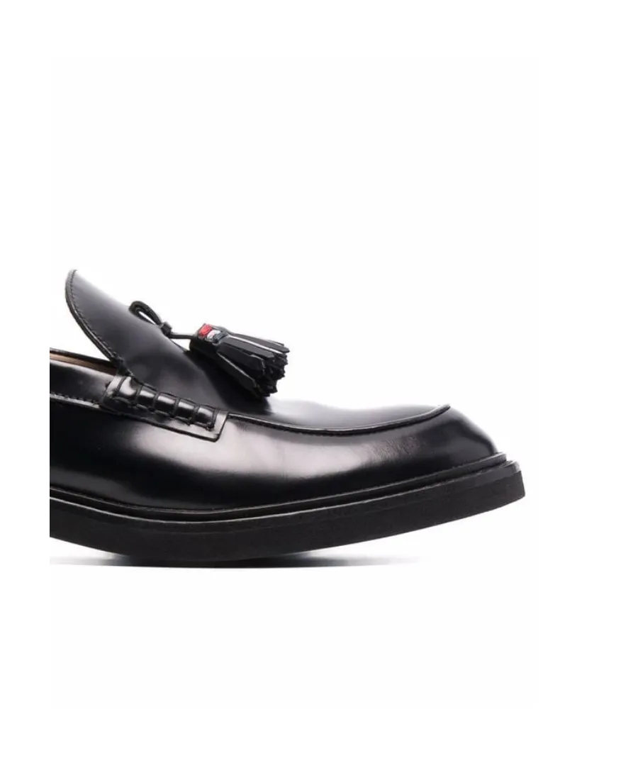 Thom Browne Round Toe Slip-On Loafers