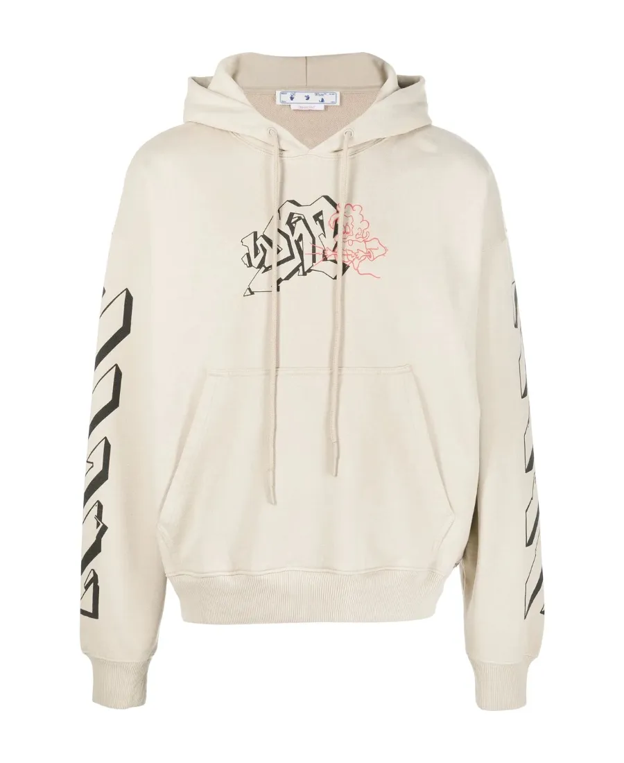 Arrows Logo Cotton Hoodie