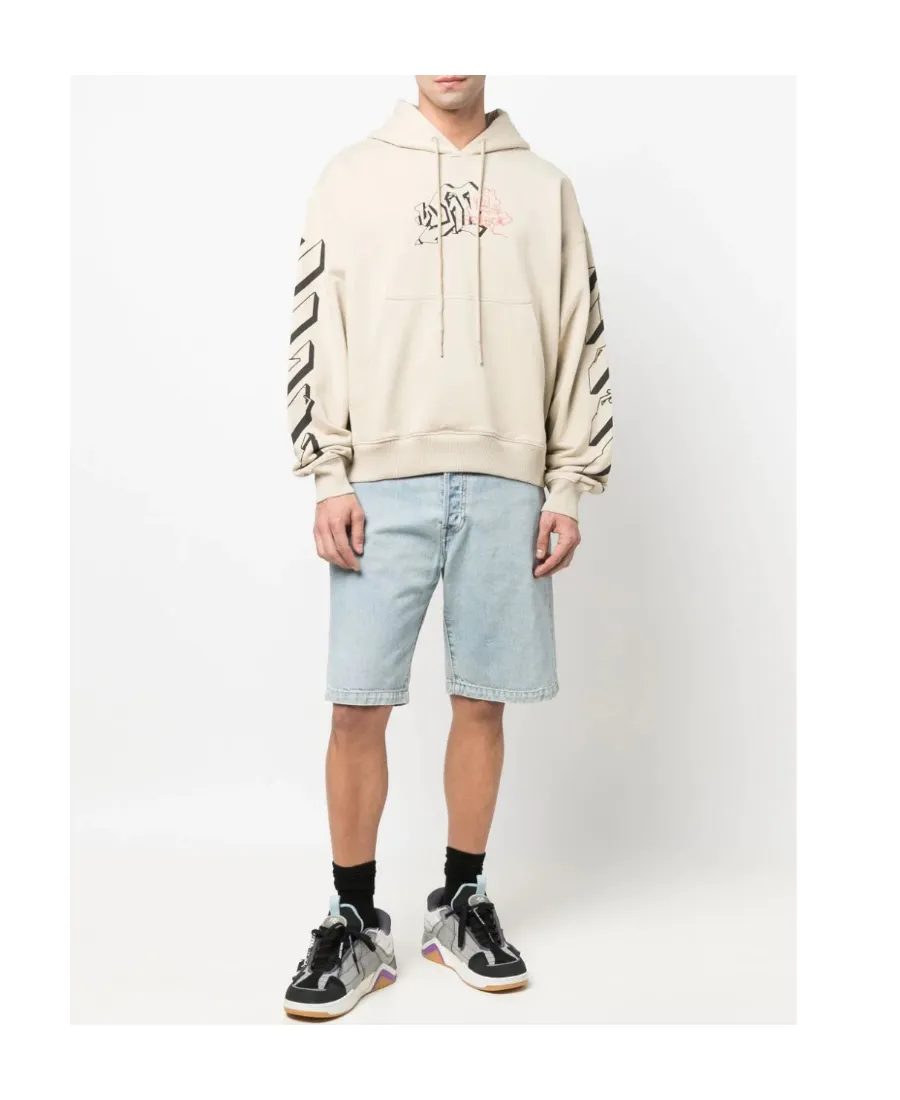 Arrows Logo Cotton Hoodie