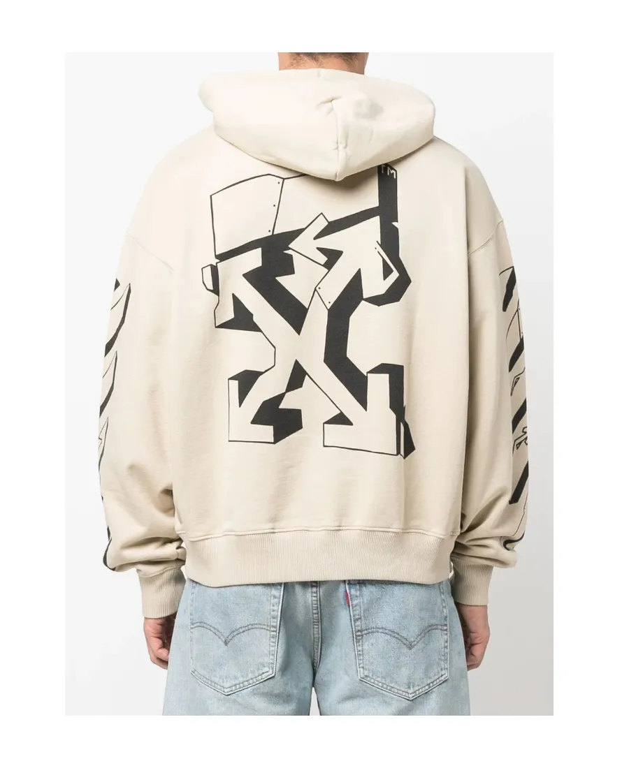 Arrows Logo Cotton Hoodie