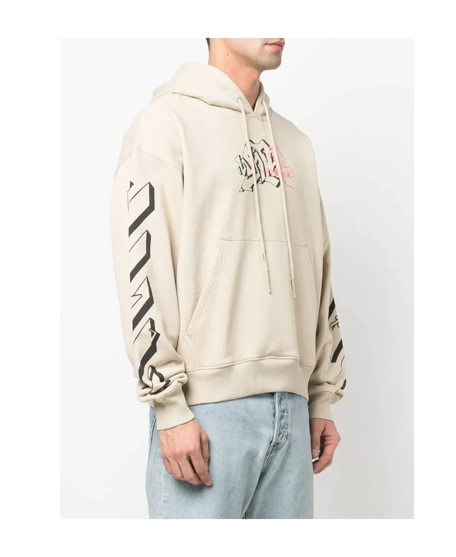 Arrows Logo Cotton Hoodie