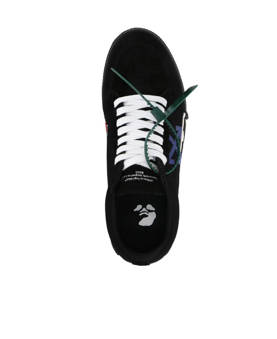 Off-White Vulcanized Lace-Up Sneakers