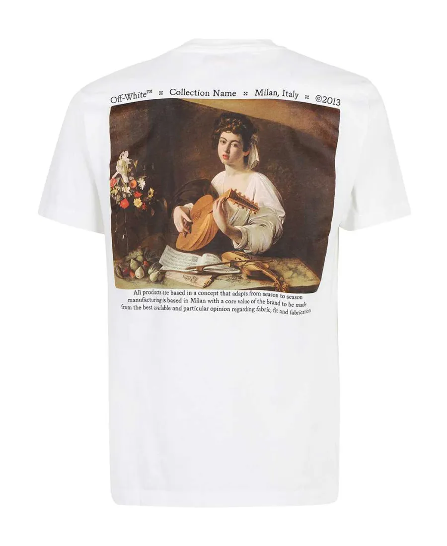 Caravaggio Lute-Print T-Shirt