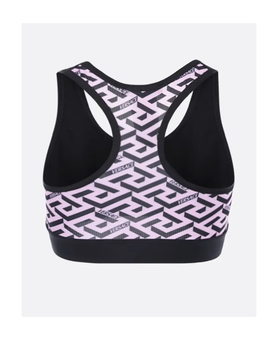 Versace Pattern Printed Sports Bra