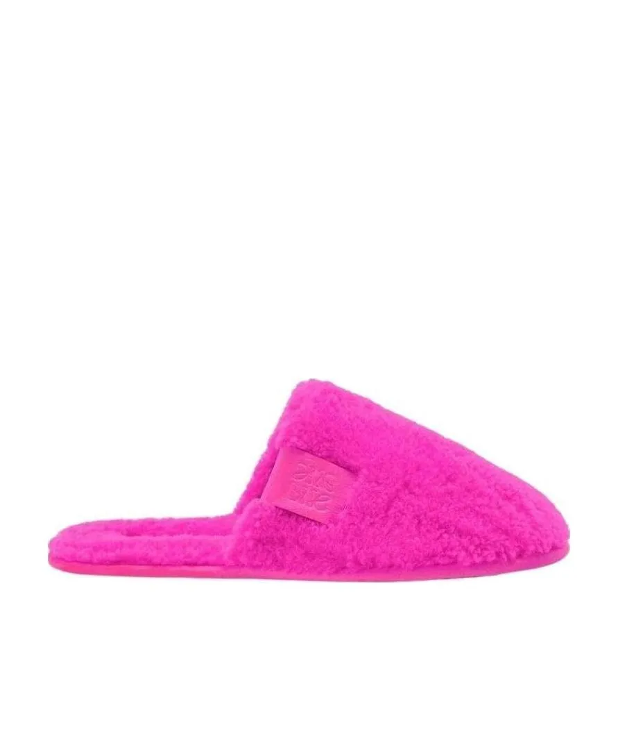 Logo Details Cotton Slippers