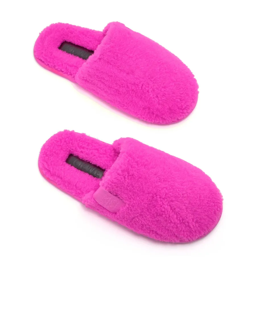 Logo Details Cotton Slippers