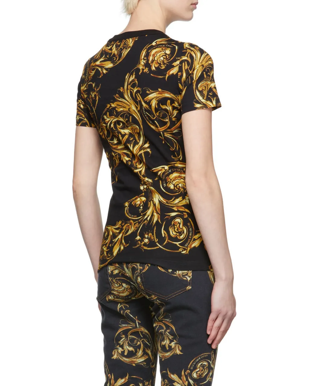Baroque-Print T-Shirt