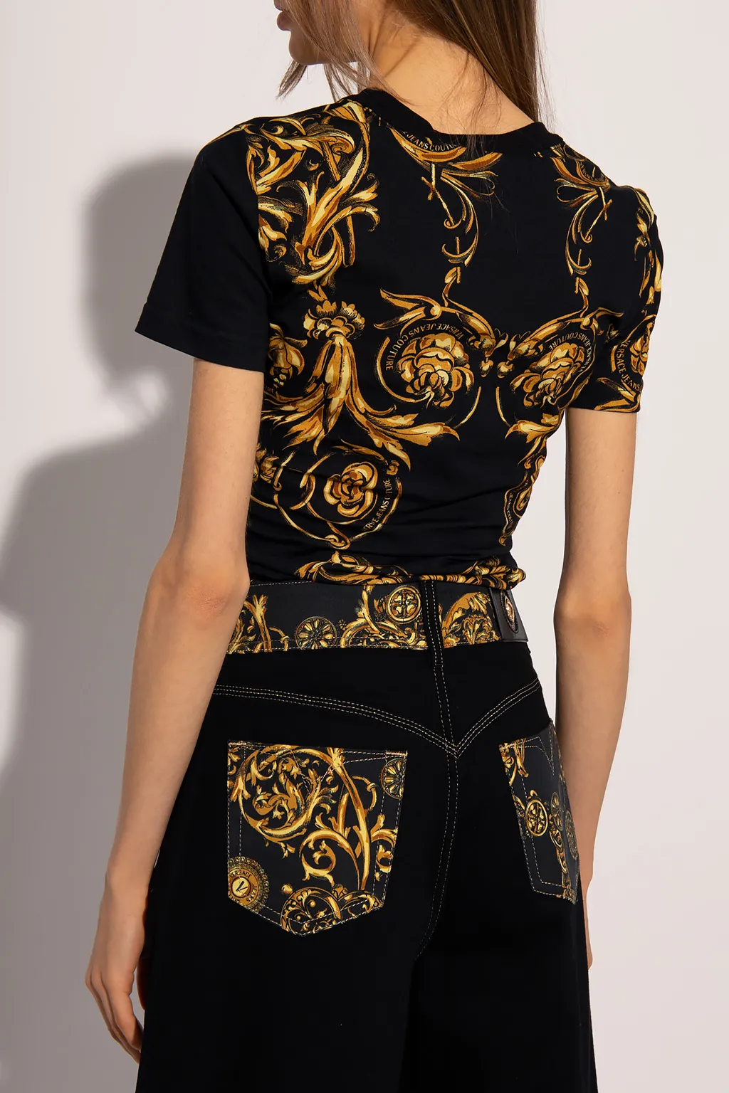 Baroque-Print T-Shirt