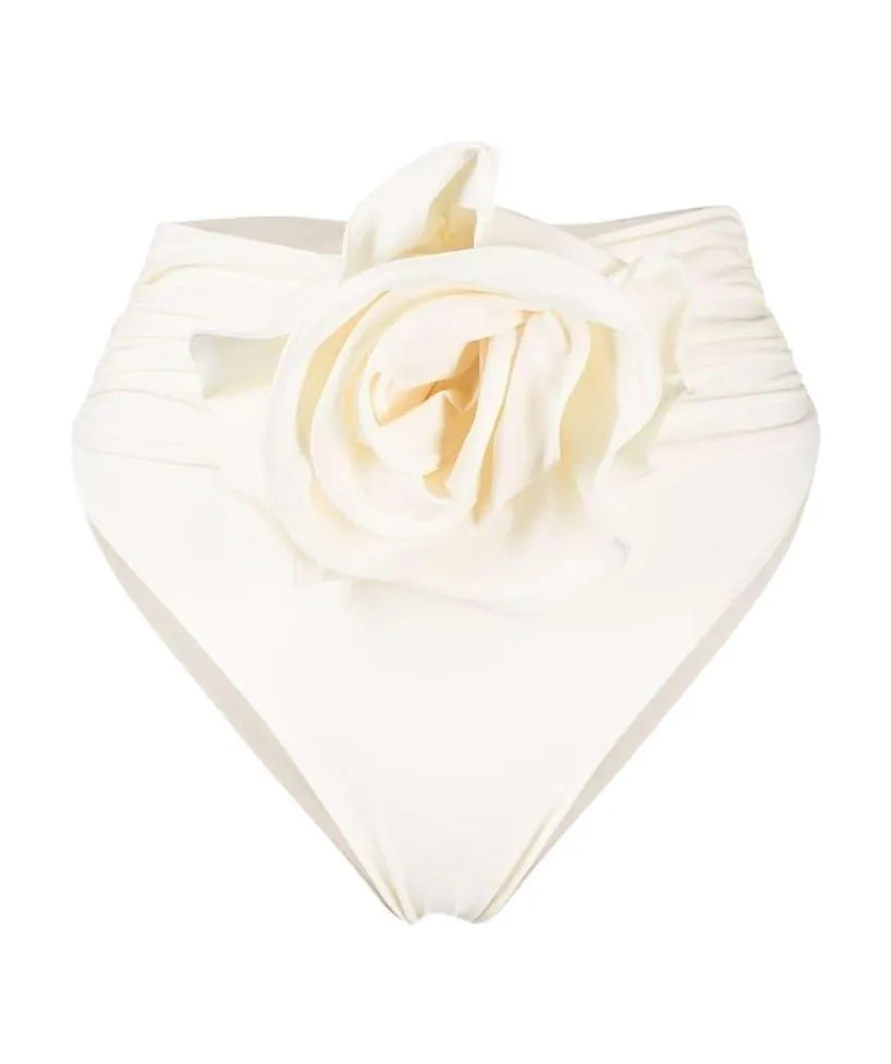 Magda Butrym High-Waist Flower Patch Swim Bottom