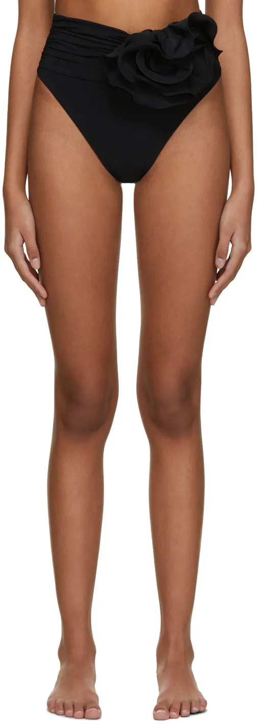 Magda Butrym High-Waist Flower Patch Swim Bottom