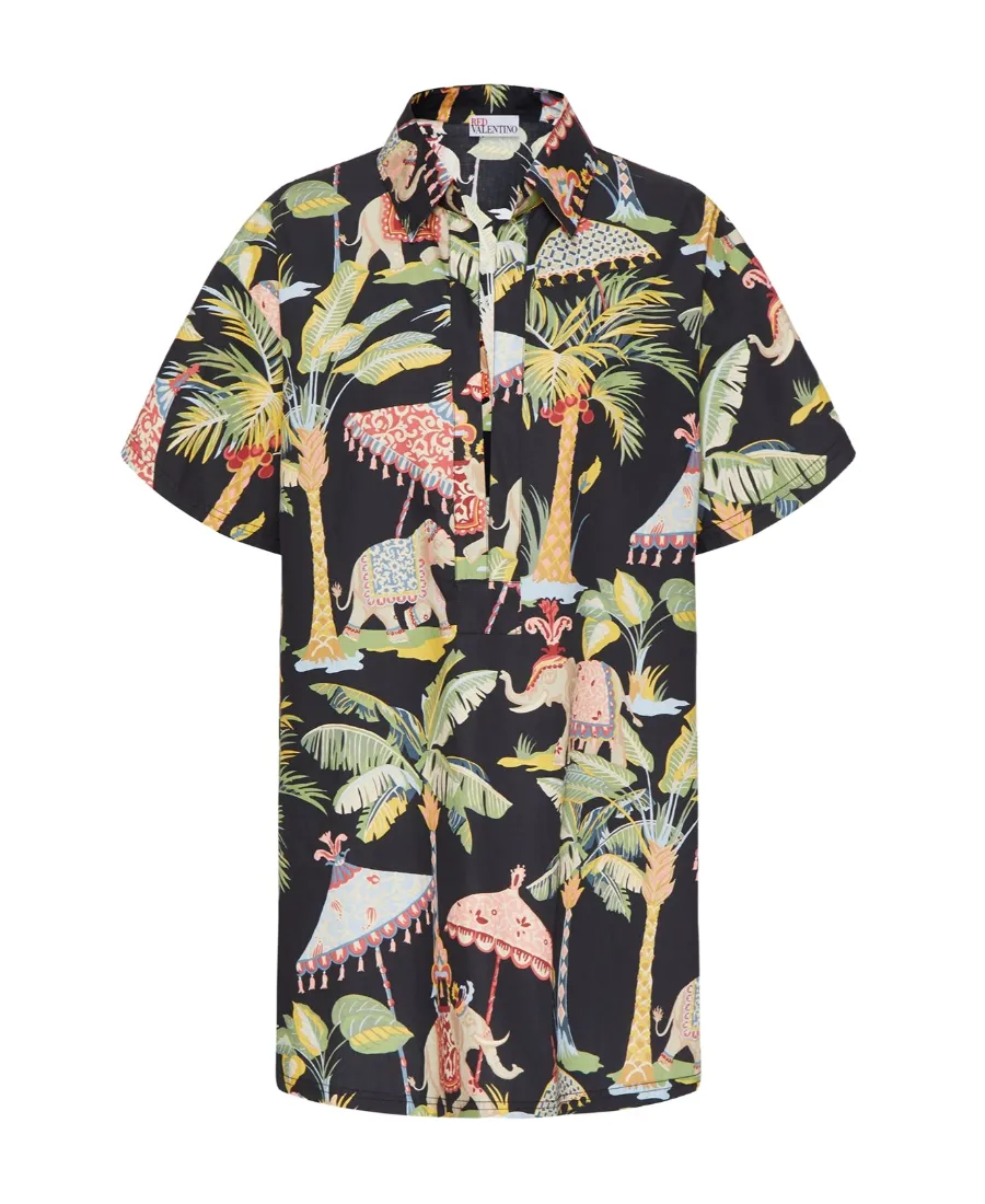 Printed Pattern Blouse