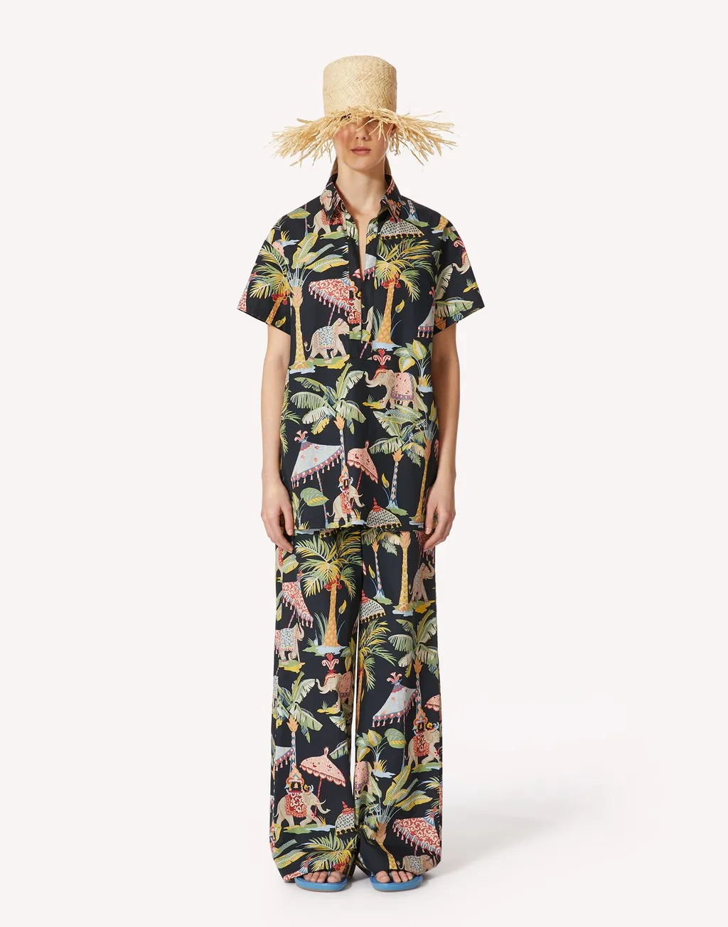 Printed Pattern Blouse