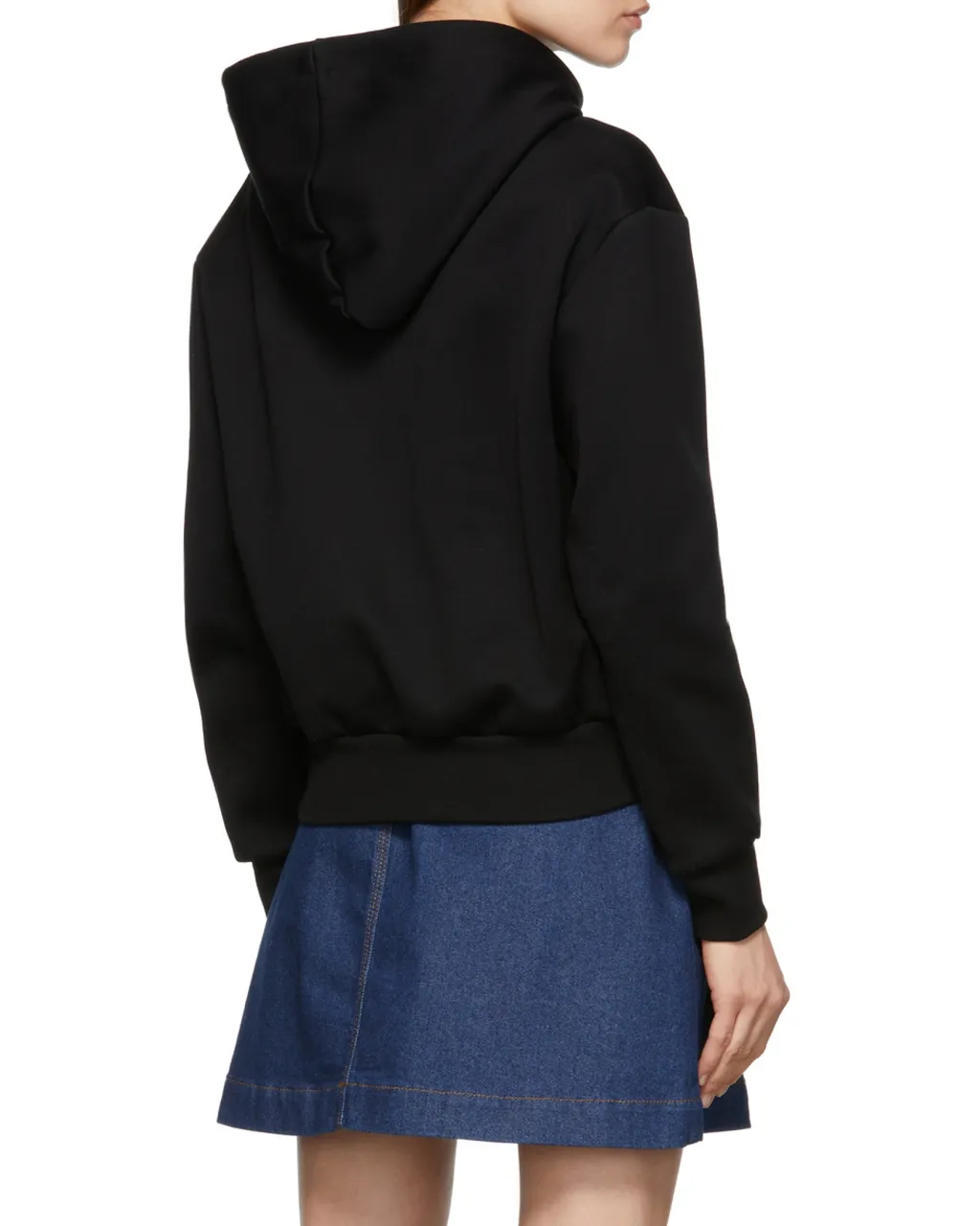 Versace Logo Print Drawstring Hoodie