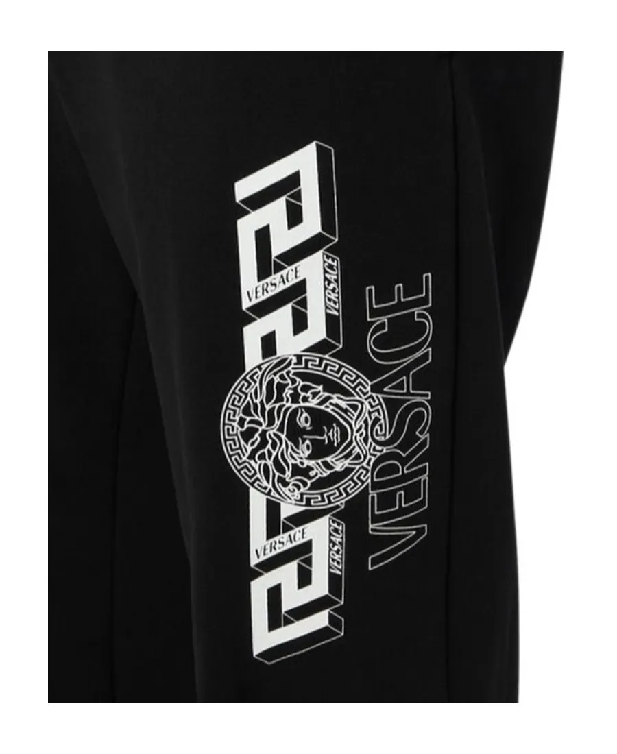 Versace Greca Detailed Jersey Knitted Track Pants