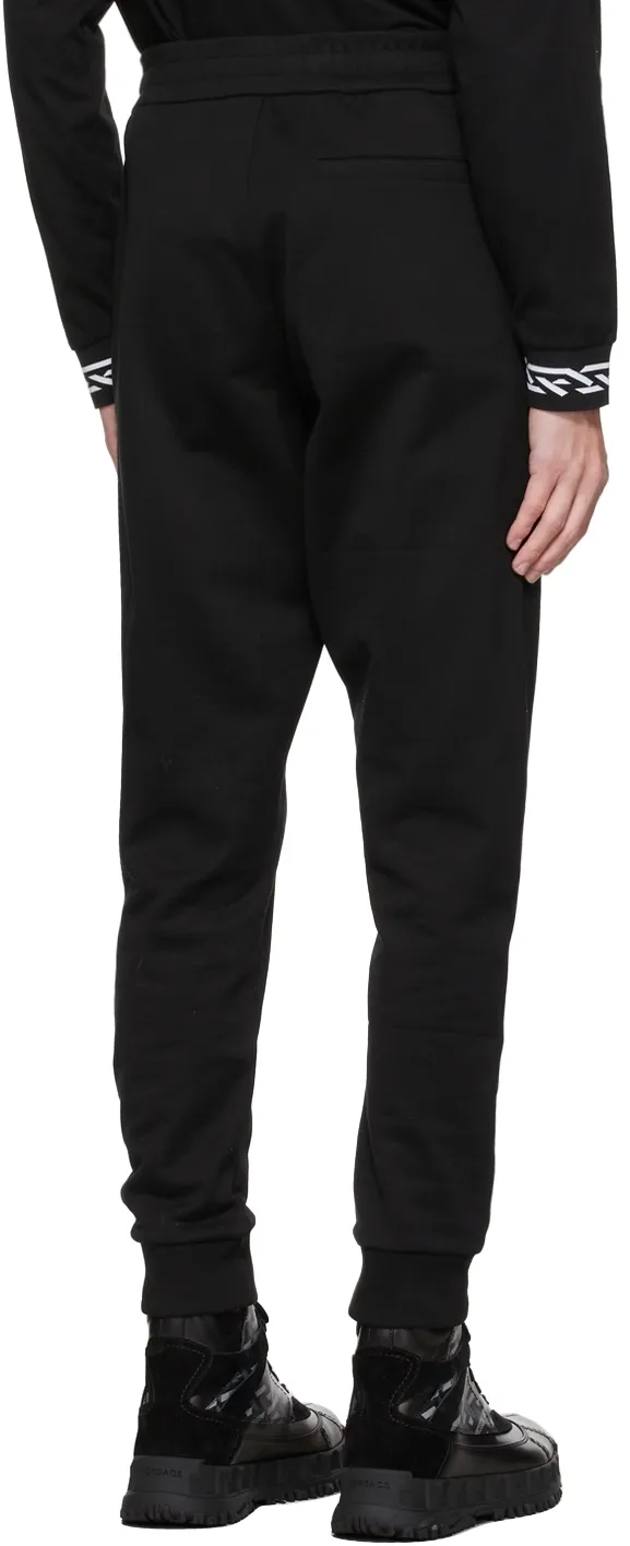 Versace Greca Detailed Jersey Knitted Track Pants