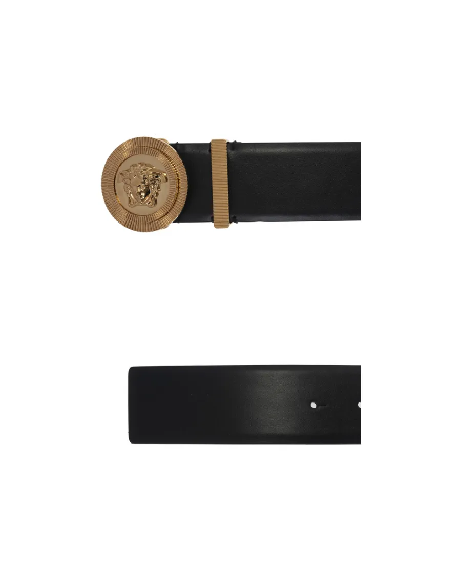 Versace Medusa Logo Plaque Belt