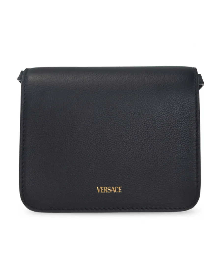 Versace La Medusa Plaque Crossbody Bag