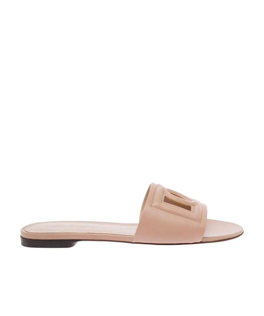 Dolce & Gabbana Dg Logo Cut Out Slides