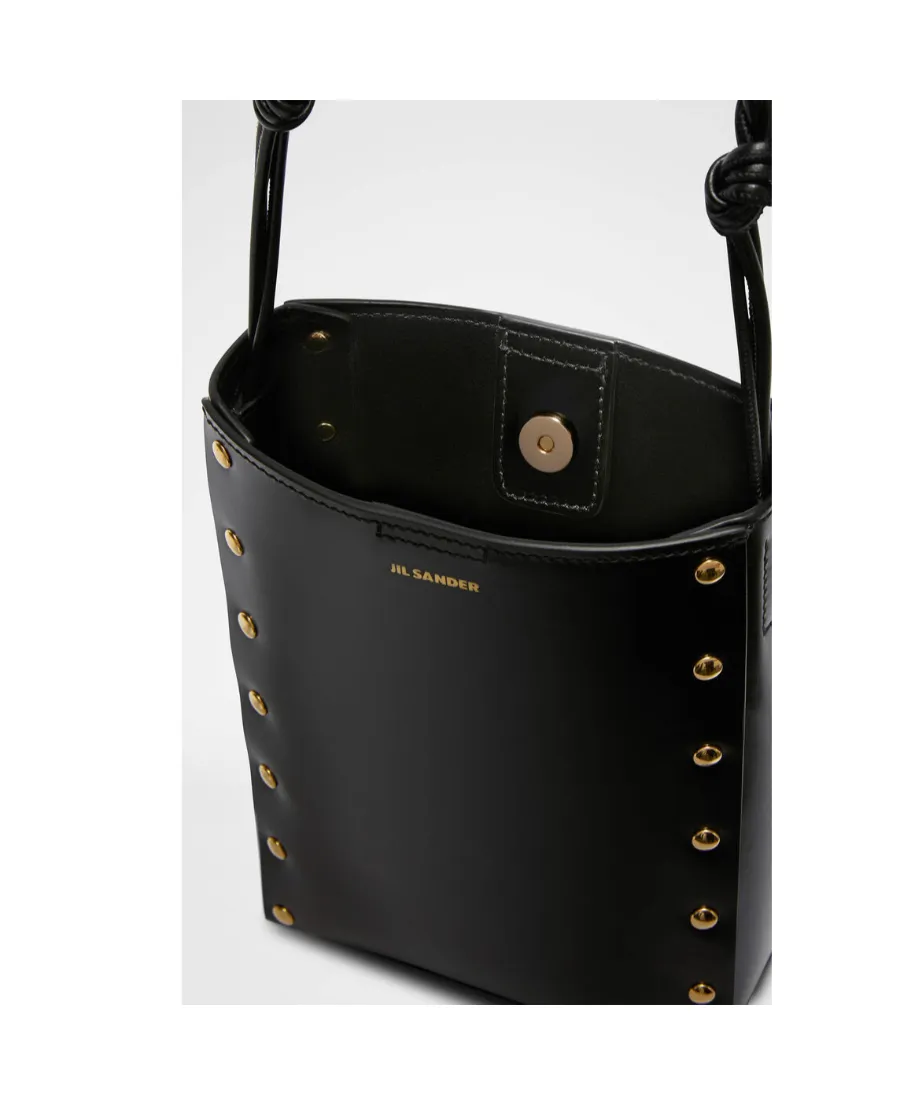 Jil Sander Stud Embellished Shoulder Bag