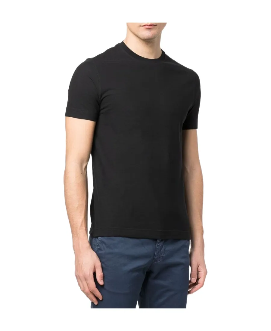 Zanone Crewneck Short-Sleeved T-Shirt