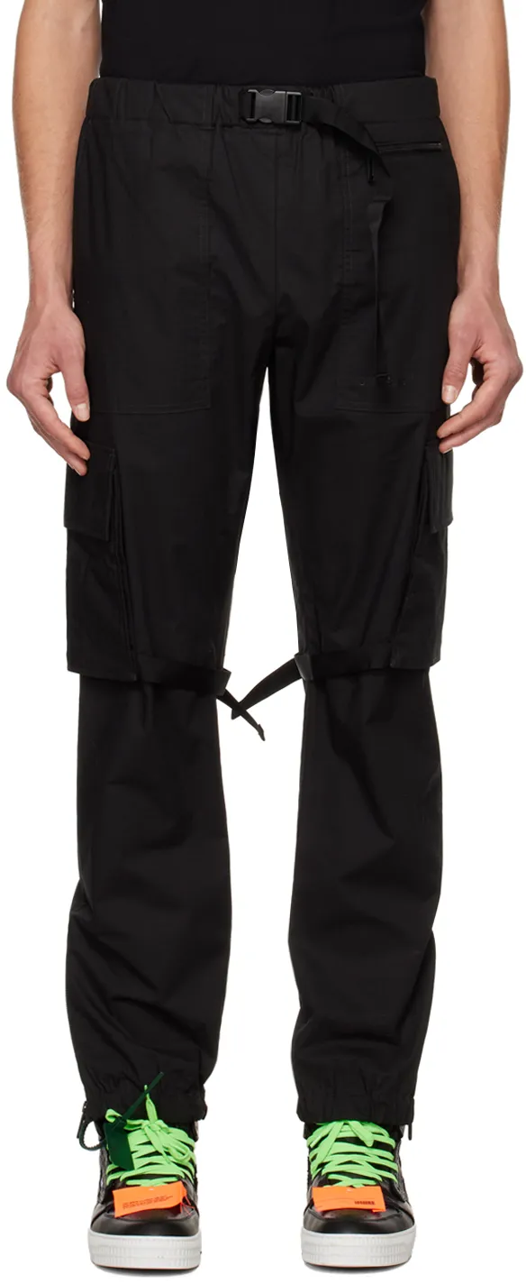 Diag-Stripe Ripstop Cargo Trousers