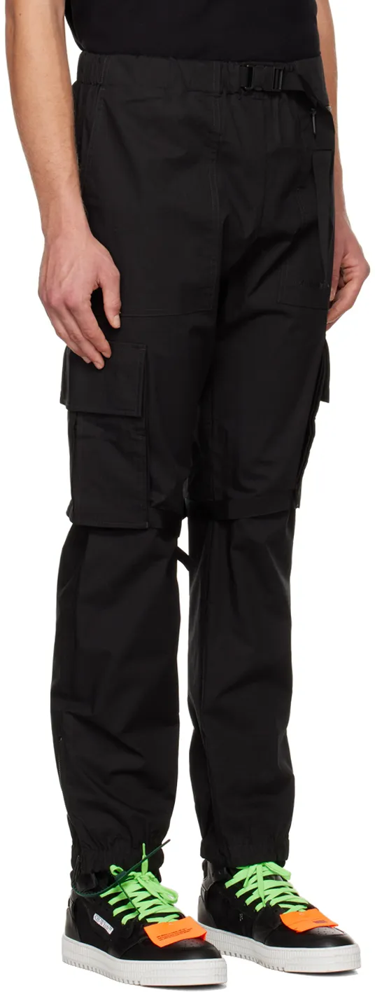 Diag-Stripe Ripstop Cargo Trousers