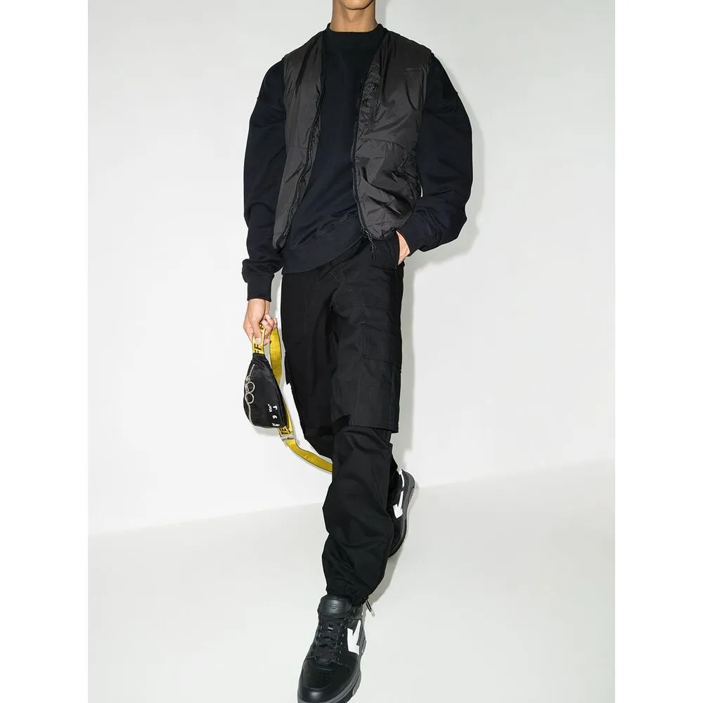 Diag-Stripe Ripstop Cargo Trousers