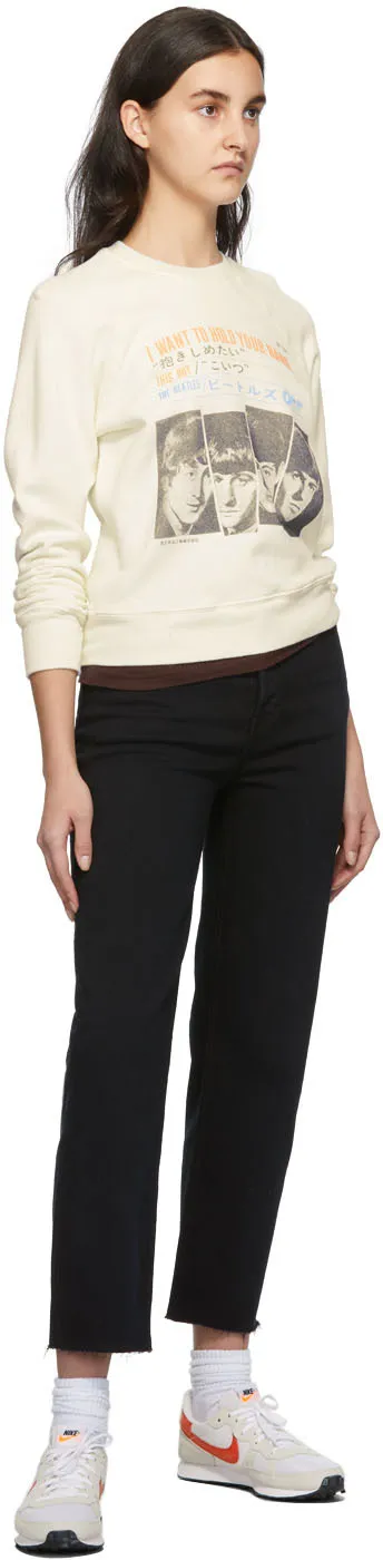 Re/Done High-Rise Straight-Leg Jeans