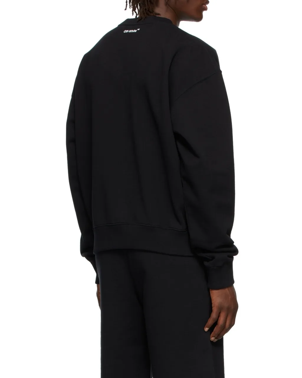 Monalisa Over Crew-Neck Sweatshirt