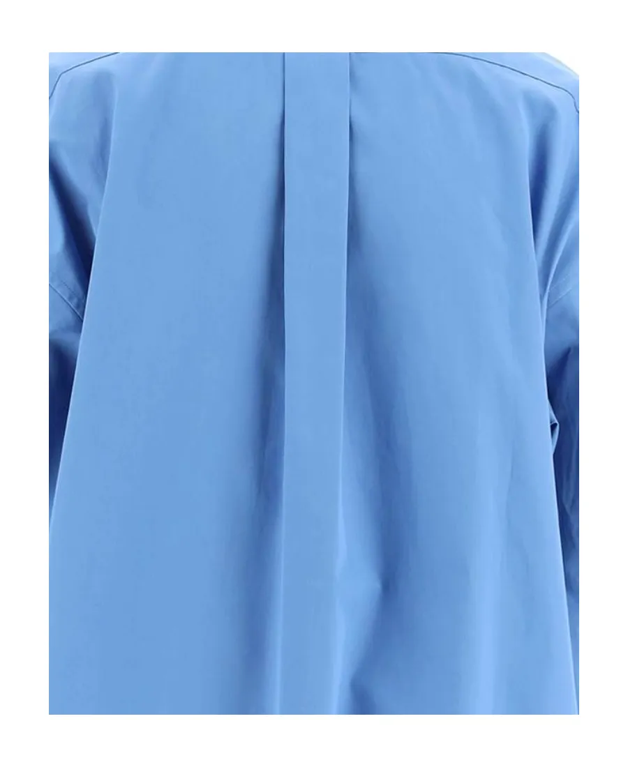 Miu Miu Logo-Embroidered Buttoned Shirt