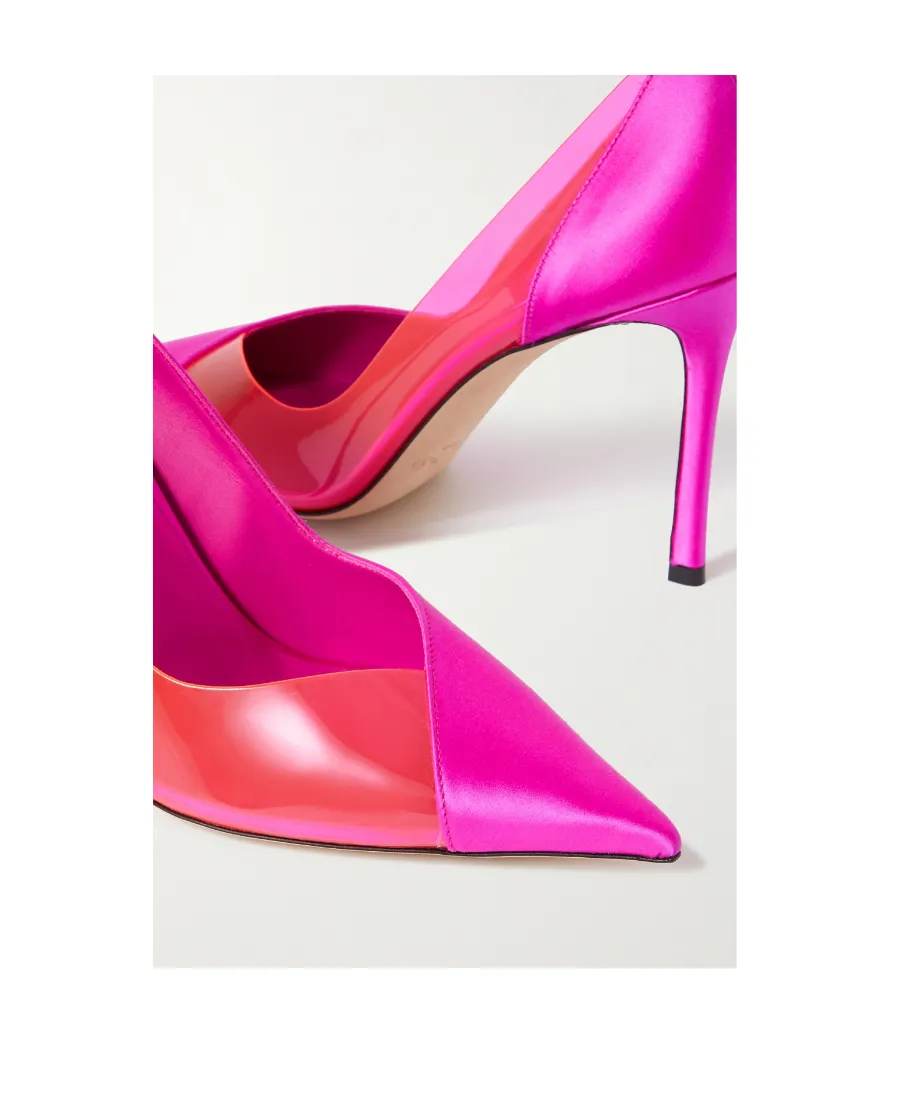 Point-Spliced High Heels