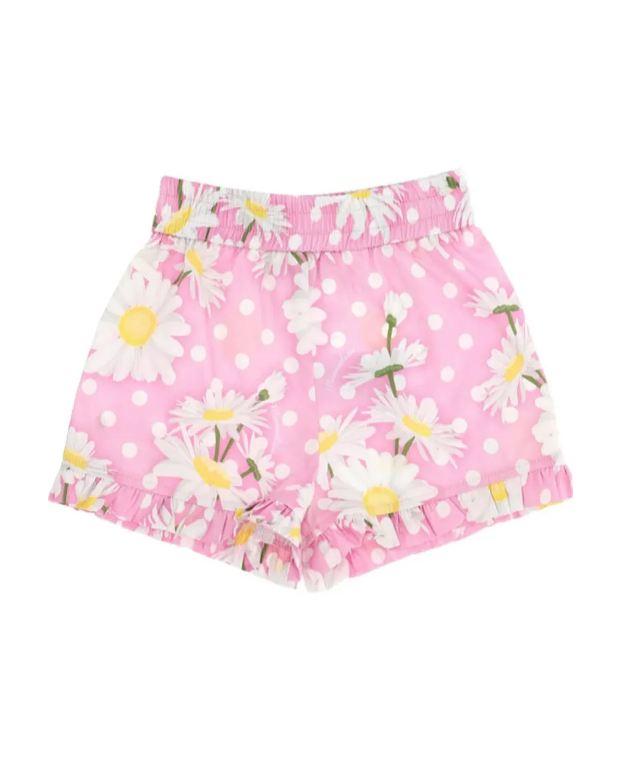 Floral-Print Cotton Shorts