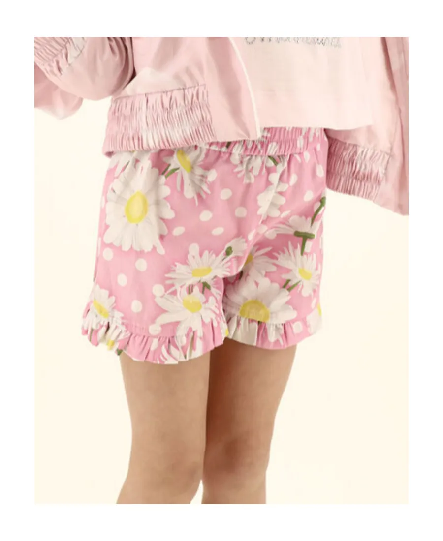 Floral-Print Cotton Shorts